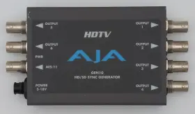 N05115 Aja Hdtv Gen10 Hd/sd/aes Sync Generator 5-18v