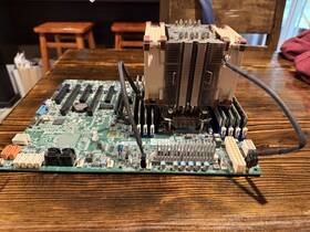 Amd H11ssl-i Epyc 7551p 32-core Cpu Noctua Heatsink/fans Mobo 128gb Ecc 8 X 16gb