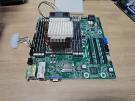 Romed8u-2t Asrock And Amd Epyc 7742 64x Core 128g Ram 10gbe Heatsink Matx Small