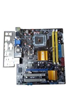 Asus 903864632828 P5qpl-vm Epu S.775 Ddr2 Pcie Pci Sata Hdmi Tested Working Great