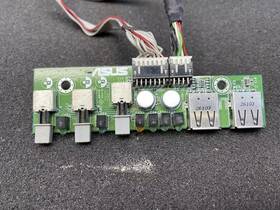 Asus Fpb-ar14 Lot Of 5 Front Panel I/o Board Rev 100 For P5mt-r Server