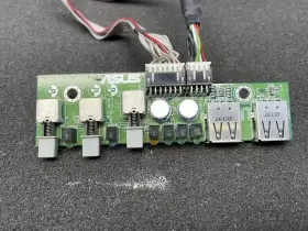 Fpb-ar14 Asus Lot Of 5 Front Panel I/o Board Rev 100 For P5mt-r Server