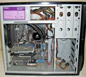 E3-1271 Asus P9d-c/4l Server Watercool V3 3.6g Ecc 32gig Case Ps Unique Build