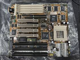Chaintech 903864671124 5vgm M101 Socket 7 Motherboard 3x Isa 4x Pci Recapped And Tested