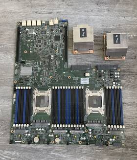 Cisco 74-10443-02 Ucs C240 M3 System Board 74-10443-03 Heat Sinks #n-27