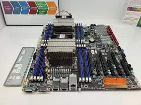 Md70-datto Datto Md70-datto-ddr4 Motherboard With 2x E5-2630v3 And Heatsin I/o Plate