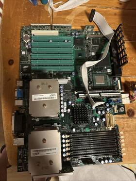 Dell 0f0364 Motherboard S604 Poweredge 2600