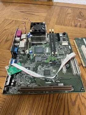 038mtr Dell 427452214299 Socket 370 Mainboard For Optiplex Gx115 Riser And Piii 866 Mhz