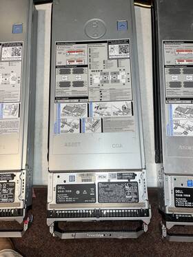 Dell 5nwb382 Loaded-dell Poweredge M630 Blade Server 2x Xeon 128gb Ram 1.2tb Drives