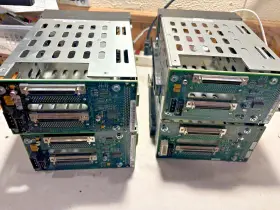 2-u160 Dell 9d430 Lot Of 4 328wd Pe4400 1x Backplane With Cage 1x2drive Bay Assembly