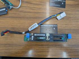 Dell U7820 Pe1950 1x4 2.5in Sas Sata Backplane With Power Cable Poweredge