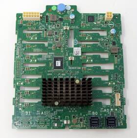 Dell Xwp8p Poweredge T630 T430 16-port 2.5 Inch Backplane Board