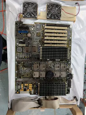 5024755-01 Digital 5424756 Alphaserver System Board D01 With 4 Gb Ram Ide Cables
