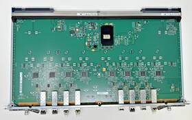 Emc Av950-01599 8-port Sfp Fiber Line Card 202-105-000b Untested