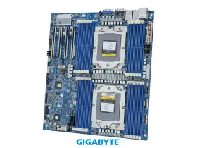 Mz73-lm1 Gigabyte Motherboard - Amd Epyc 9005/9004 E-atx Dp Pcie Gen4 Ctdp 40