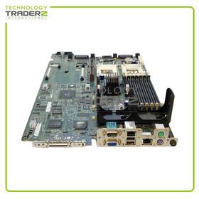 Hp 228494-001 Dl380 G2 System Board 010933-001 010934-000 Pulled