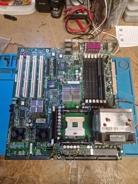 Hp 409682-001 P/n 384162-501 P/n 384162-501 Proliant Ml350 G4 Server Hstns-2122 Motherboard