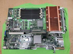 Hp 436603-001 Proliant Dl140 G3 Server Motherboard With Dual Xeon Cpus And Heatsinks