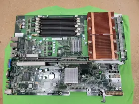 436603-001 Hp Proliant Dl140 G3 Server Motherboard With Dual Xeon Cpus And Heatsinks