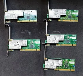 D-1156i-a7a Hp Lot Of 5 Agere P40 Standard Bracket Pci 56k Card