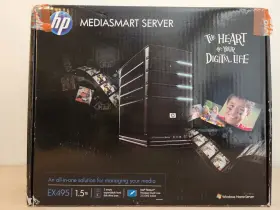 Hstna-w003 Hp Media Smart Server Ex495 Fl705aa#aba With Intel Pentium Dual Core 2.5ghz 64-bit
