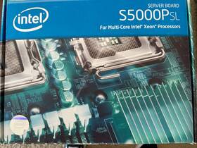 Intel E11025-302 S5000psl Dual Socket Server Motherboard- E12274-005