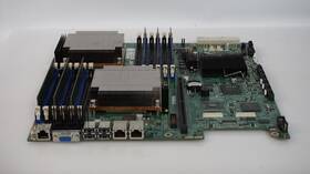 Intel E22554-753 Server System Board/motherboard Dual Xeon X5677 24gb Heatsinks