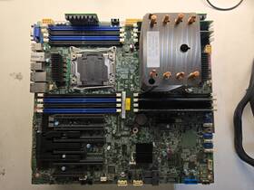 Intel H12882-260 H12882-251 S2600cw Motherboard Dual Lga 2011-3 Ddr4 Xeon E5 1650v3 32g