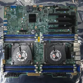 H12882-273 Intel S2600cw Motherboard With 2x E5-2620 V3 Cpu