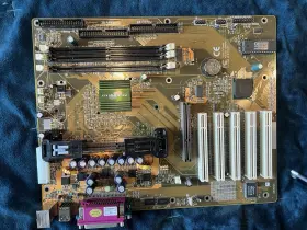 Ai61v12a Shuttle 903864616286 Socket A 3x Sdram Agp 5x Pci Atx Mainboard