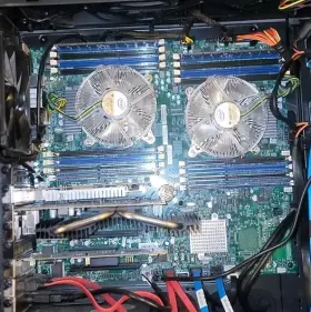 E5-2620 Smc X9dae Supermicro Server Motherboard 2x Intel Xeon