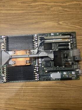 Sun 501-7502-01 Motherboard With 501-7501-01 15 Slot Cpu Memory Board