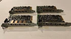 Sun Microsystems 501-4155 Lot Of 4 Blade 1000 2000 Ultra 30 60 Audio Sound Card