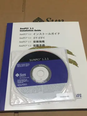 704-7231-10 Sun Microsystems Pci1.1.2 Cd Software Program&driver For 375-0095