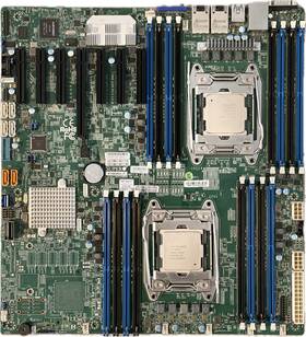 Supermicro Mbd-x10drh-it-o X10drh-it Server Motherboard Onboard 10gbe And Two Xeon E5-2640 V4