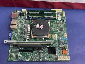 Supermicro Mbd-x11sch-ln4f-0 X11sch-ln4f Up Motherboard With Processor And 32gb Of Ram Read