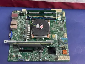 Mbd-x11sch-ln4f-0 Supermicro X11sch-ln4f Up Motherboard With Processor And 32gb Of Ram Read