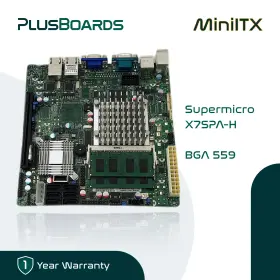 Mbd-x7spa-h Supermicro X7spa-h Intel Atom Mini Itx D510 X2 1gb Ddr2 So-dimm Server Board