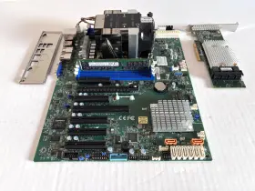 Mbdx11splfb Supermicro X11spl-f Xeon Bronze 3106 32gb I/o Shield Microsemi Smarthba 2100
