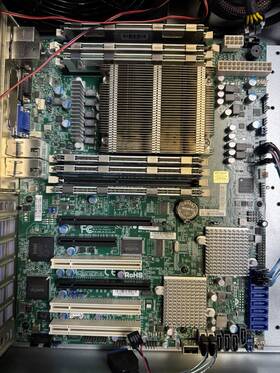 Supermicro Mbdx9srh7f X9srh-7f Xeon E5-2697 V2 96gb Ecc Ram Lsi 2308 Motherboard