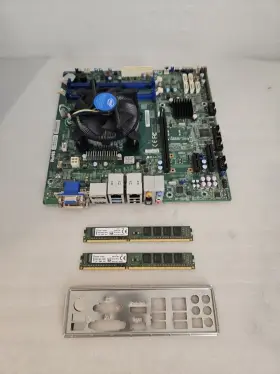 X10slq-l Supermicro Motherboard With I5-4460 Cpu 8gb Ddr3 Ram Vga Hdmi