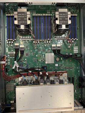 Supermicro X11dgo-t Motherboard 2x Intel Xeon Platinum 8268 2.9ghz 48c Total