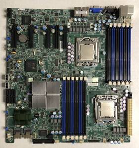 Supermicro X8dt6-a-is018 Motherboard With Xeon 2x E5603 Cpu Board Ambios 786q 2000