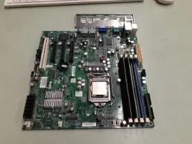 X8sil-f Supermicro Sata Ii Microatx Server Motherboard / Slblj 2x2gb Shield