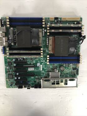 Supermicro X9dre-ln4f Motherboard With 2 Intel Xeon E5-2650v2 And 64 Gb Ram