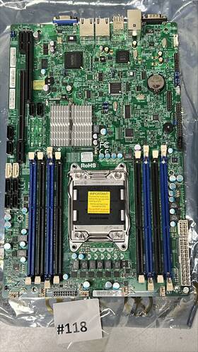 Supermicro X9srw-f Motherboard For Parts Not Working