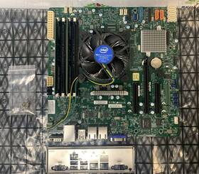 Supermicro Z11ssl-f X11ssl-f Motherboard Intel Xeon E3 1230 V5 32gb Heatsink