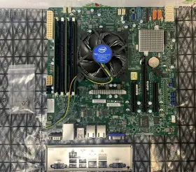 X11ssl-f Supermicro Z11ssl-f Motherboard Intel Xeon E3 1230 V5 32gb Heatsink