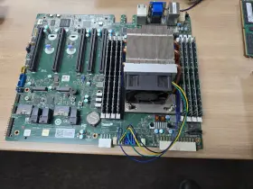 S8030gm4ne Tyan And Amd Epyc 7742 64 Core Beast 256g Ram Heatsink
