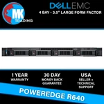 Dell Poweredge R640 4B Lff 1U Server -V7- Choose Cpus/ram/drives Wholesale Good. Price: $4257.00.